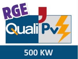 Logo RGE QualiPV 500 kW